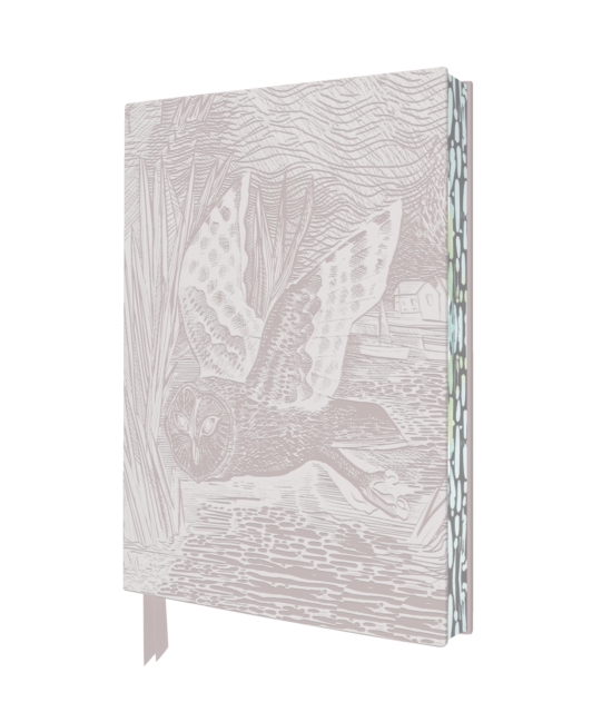 Angela Harding: Marsh Owl Artisan Art Notebook (Flame Tree Journals), Notebook / blank book Book