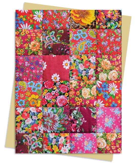 Floral Patchwork Quilt Greeting Card Pack : Pack of 6, Cards Book