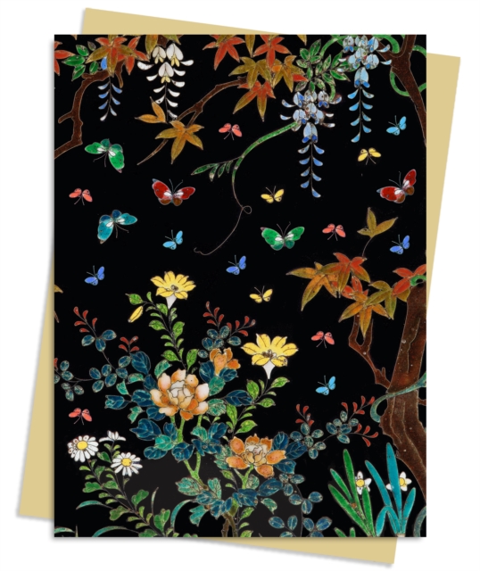 Ashmolean Museum: Cloisonne Casket with Flowers and Butterflies Greeting Card Pack : Pack of 6, Cards Book