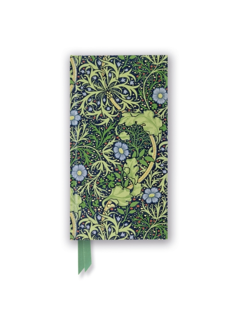 William Morris: Seaweed (Foiled Slimline Journal), Notebook / blank book Book