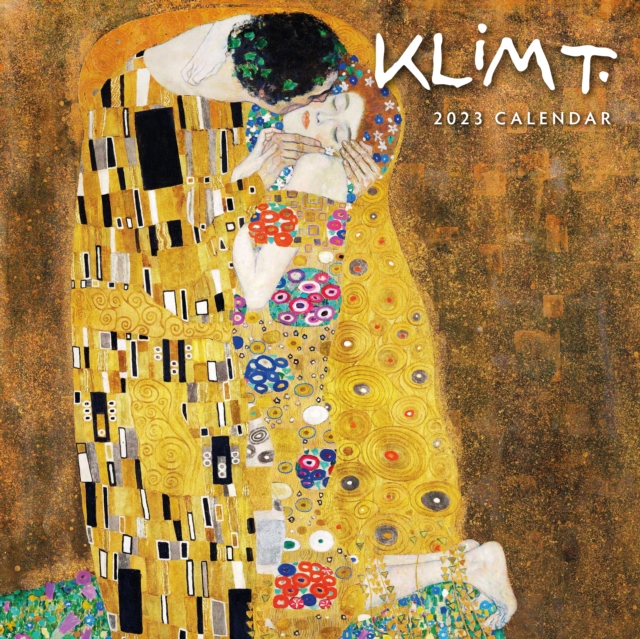 Klimt 2023 Square Wall Calendar, Paperback / softback Book