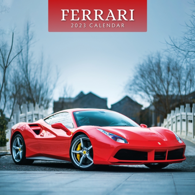 Ferrari 2023 Square Wall Calendar, Paperback / softback Book
