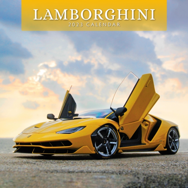 Lamborghini 2023 Square Wall Calendar, Paperback / softback Book