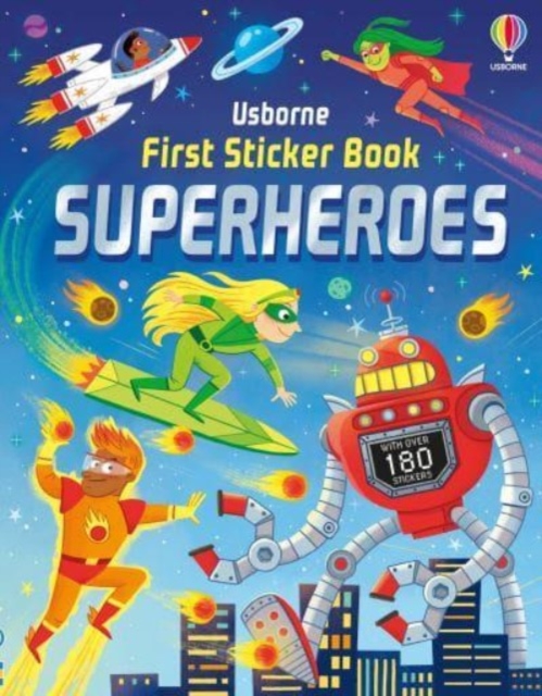 First Sticker Book Superheroes, Paperback / softback Book