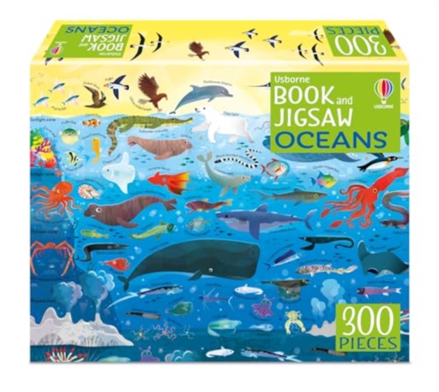 Usborne Book and Jigsaw Oceans, Paperback / softback Book