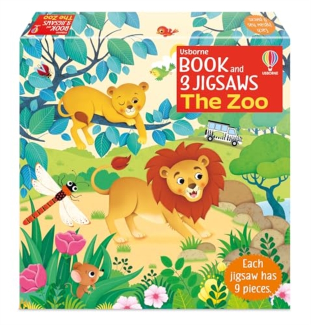 Usborne Book and 3 Jigsaws: The Zoo, Paperback / softback Book