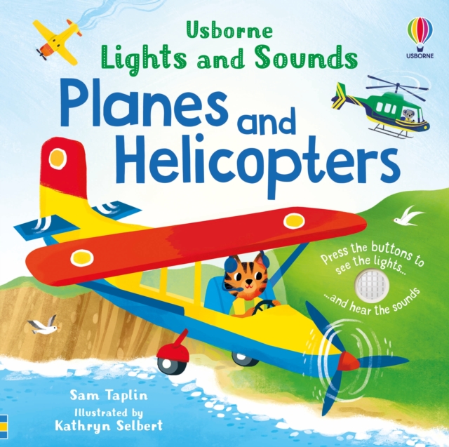 Lights and Sounds Planes and Helicopters, Board book Book
