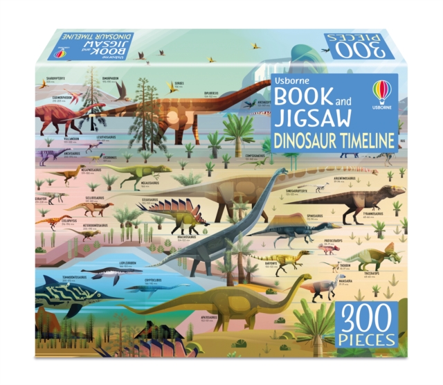Book and Jigsaw Dinosaur Timeline, Paperback / softback Book