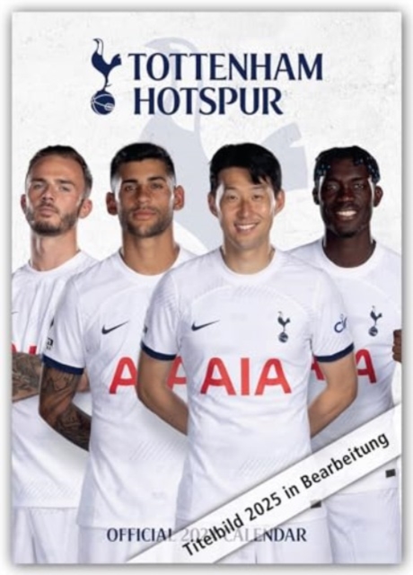Tottenham Hotspur FC 2025 A3 Calendar, Calendar Book