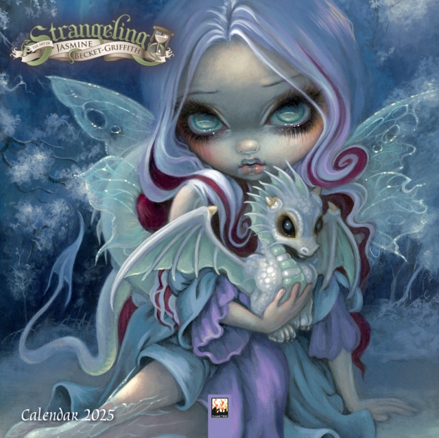 Strangeling by Jasmine Becket-Griffith Wall Calendar 2025 (Art Calendar), Calendar Book