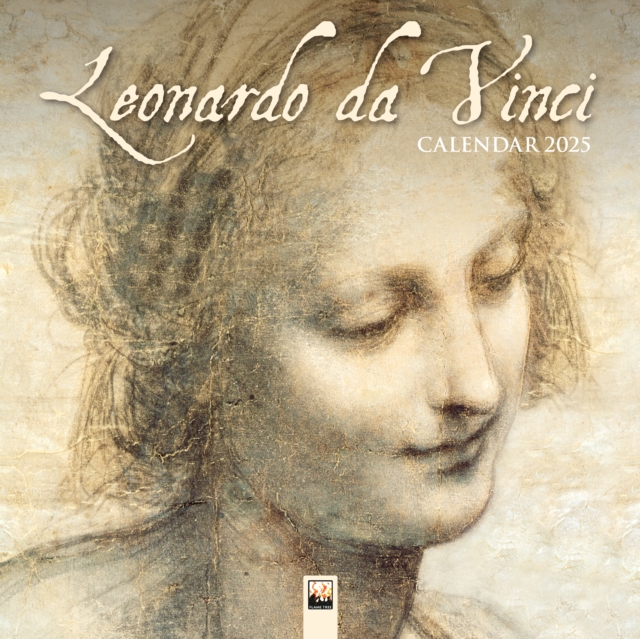 Leonardo da Vinci Wall Calendar 2025 (Art Calendar), Calendar Book