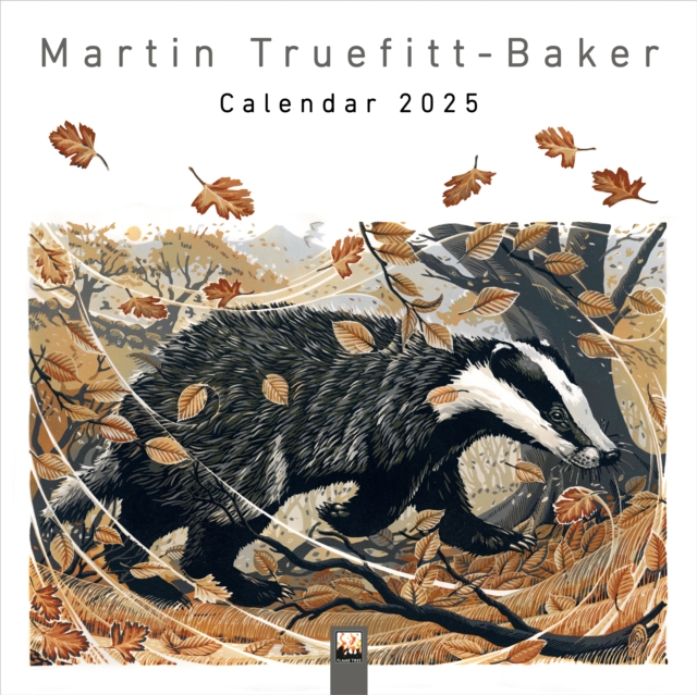Martin Truefitt-Baker Wall Calendar 2025 (Art Calendar), Calendar Book