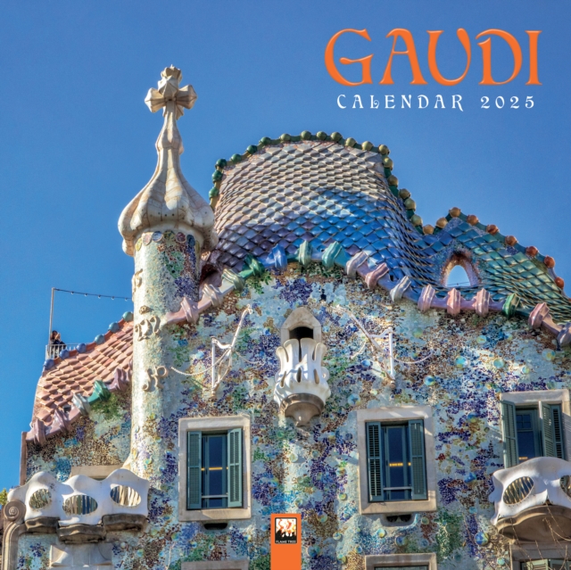 Gaudi Wall Calendar 2025 (Art Calendar), Calendar Book