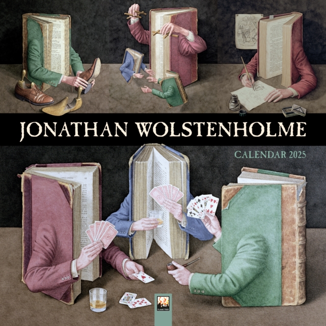 Jonathan Wolstenholme Wall Calendar 2025 (Art Calendar), Calendar Book