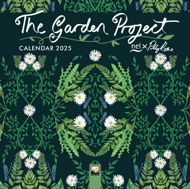 Nel x Polly Rose: The Garden Project Mini Wall Calendar 2025 (Art Calendar), Calendar Book