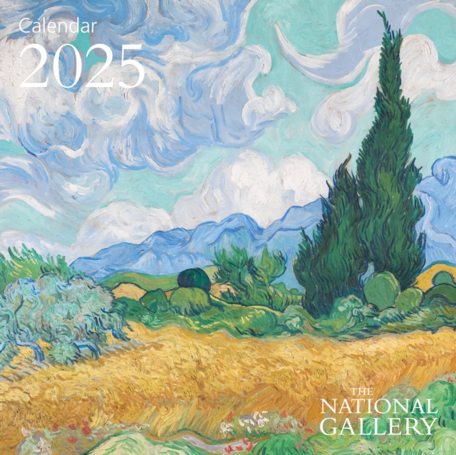 The National Gallery Mini Wall Calendar 2025 (Art Calendar), Calendar Book