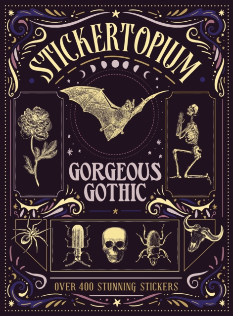 Stickertopium: Gorgeous Gothic, Hardback Book