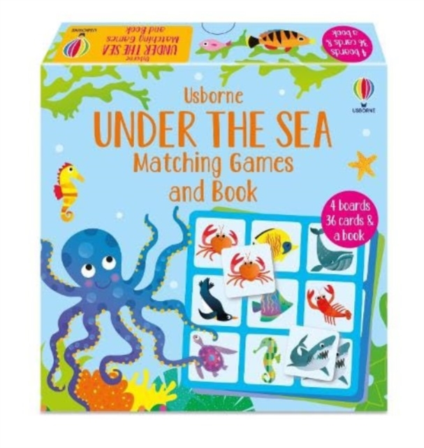 Under the Sea Matching Games and Book, Game Book