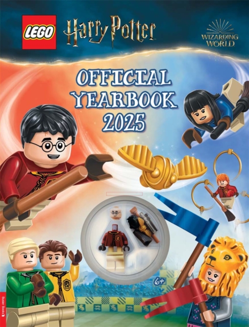 LEGO® Harry Potter™: Official Yearbook 2025 (with Harry Potter minifigure, broomstick and Golden Snitch™), Hardback Book