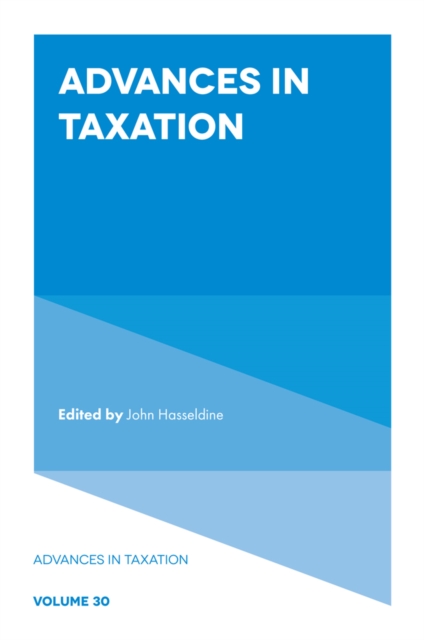 Advances in Taxation, Hardback Book