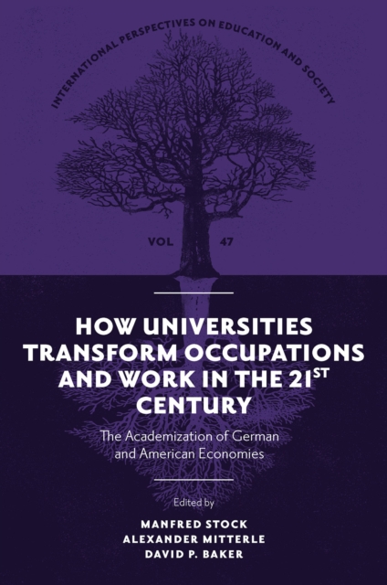 How Universities Transform Occupations and Work in the 21st Century : The Academization of German and American Economies, PDF eBook