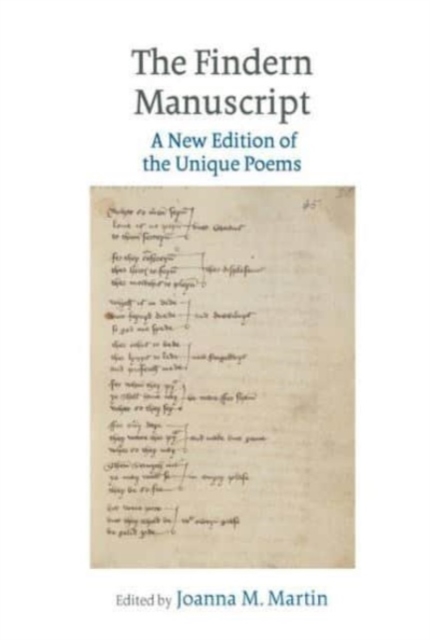 The Findern Manuscript : A New Edition of the Unique Poems, Paperback / softback Book