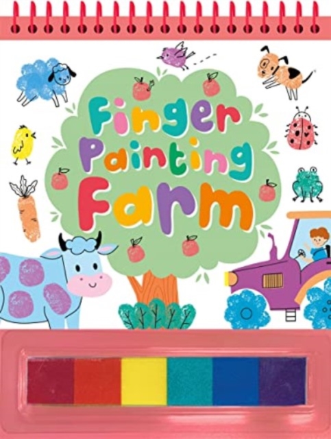 Finger Painting Farm, Hardback Book