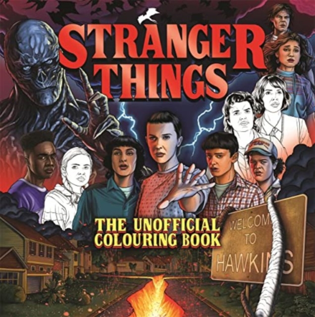 Stranger Things: The Unofficial Colouring Book, Paperback / softback Book