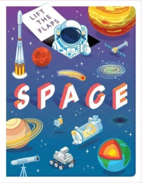 Lift The Flaps: Space, Board book Book