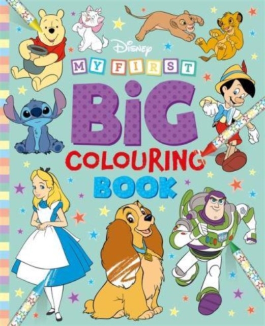 Disney: My First Big Colouring Book, Paperback / softback Book