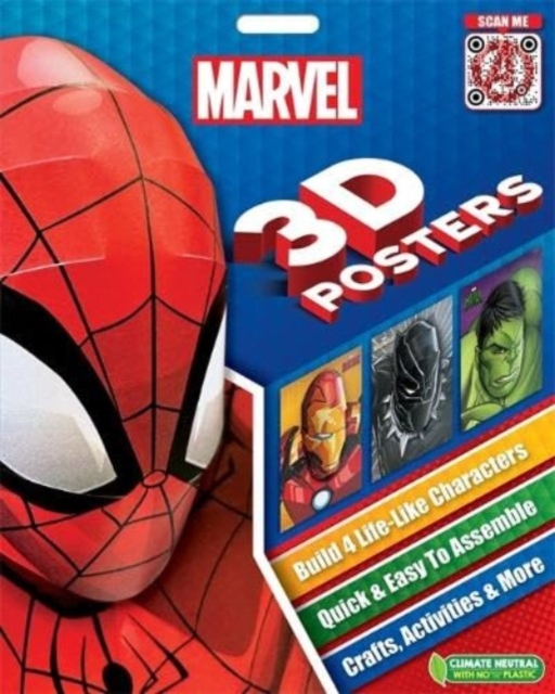 Marvel: 3D Posters, Paperback / softback Book