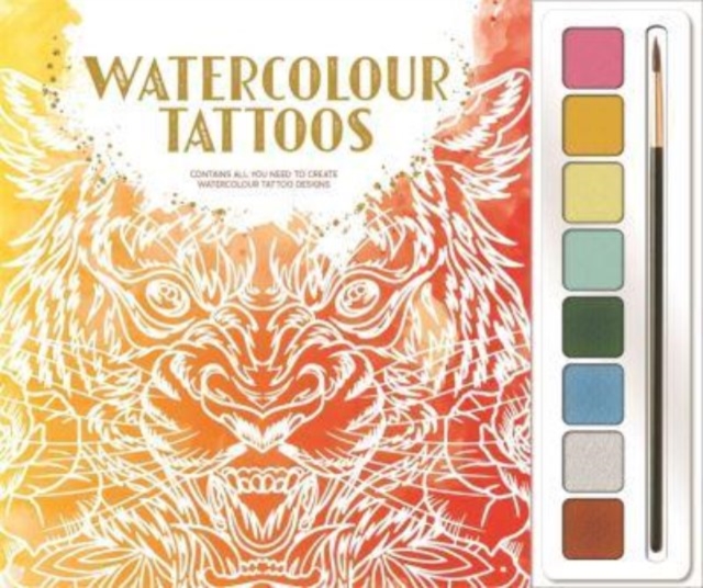 Watercolour Tattoos, Hardback Book