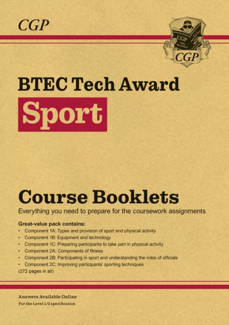 New BTEC Tech Award in Sport: Course Booklets Pack (with Online Edition), Multiple-component retail product, part(s) enclose Book