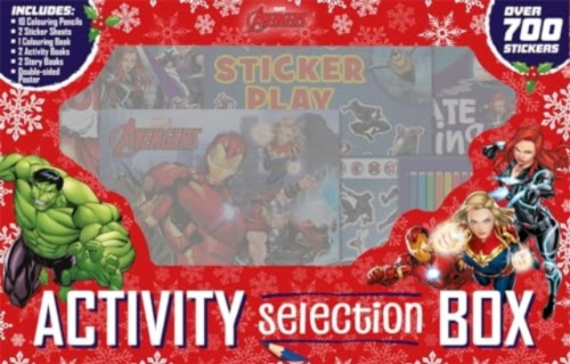 Marvel Avengers Story Activity Selection Box, Paperback / softback Book