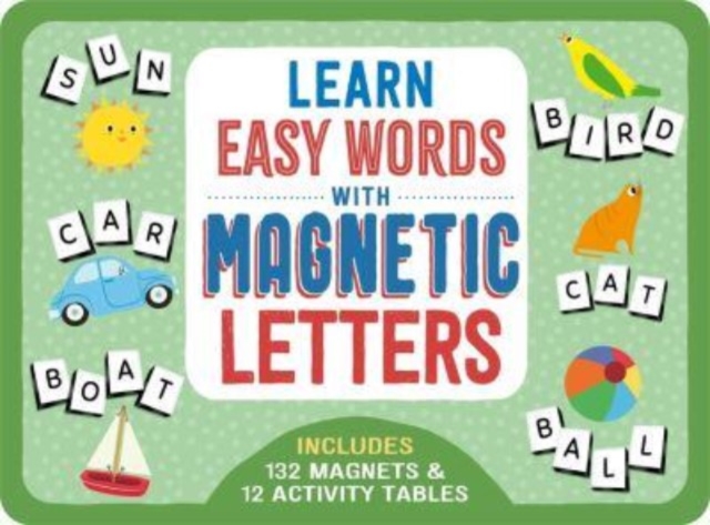 Learn Easy Words with Magnetic Letters, Novelty book Book