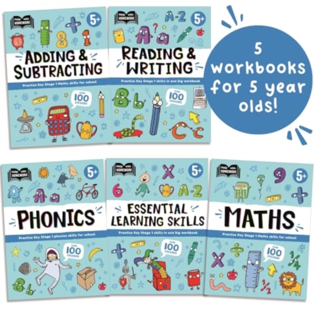Help With Homework Age 5+, Shrink-wrapped pack Book