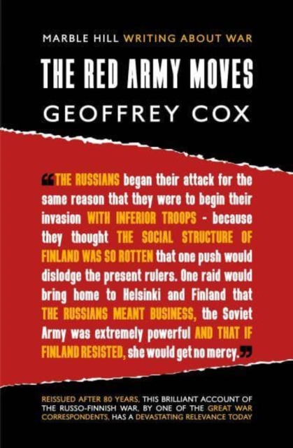 THE RED ARMY MOVES, Paperback / softback Book