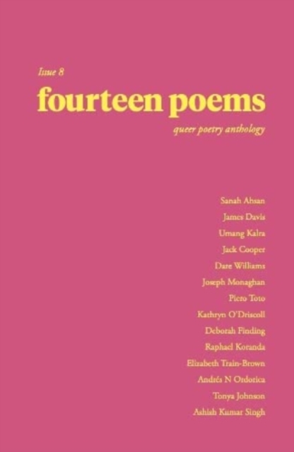 fourteen poems Issue 8: a queer poetry anthology, Paperback / softback Book