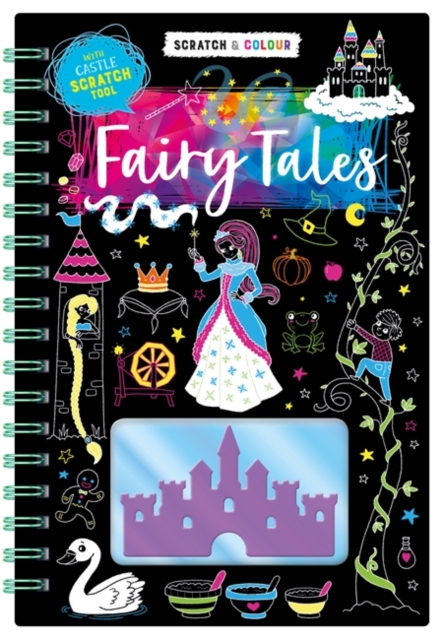 Scratch & Colour: Fairy Tales, Hardback Book