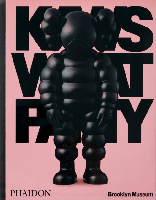 KAWS : WHAT PARTY (Black on Pink edition), Hardback Book