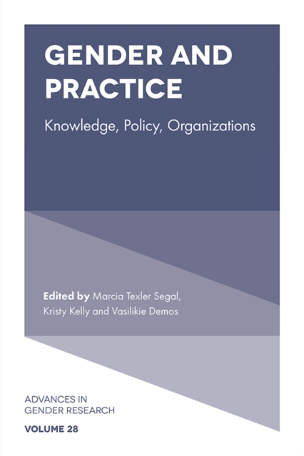 Gender and Practice : Knowledge, Policy, Organizations, Hardback Book