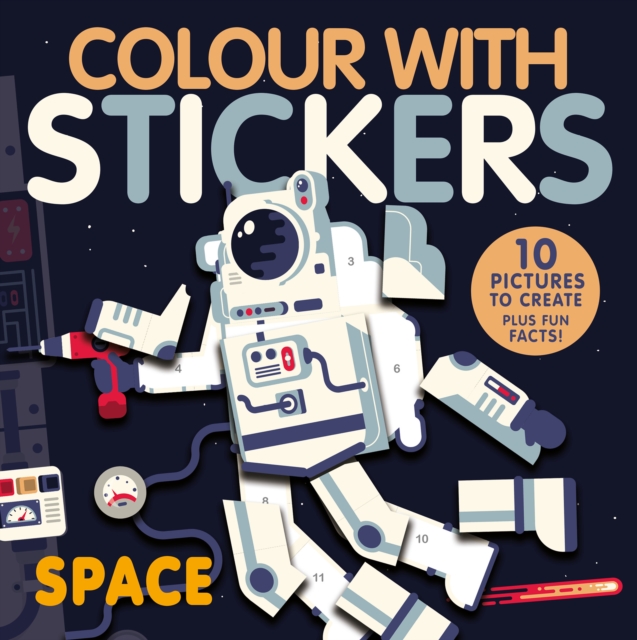 Colour With Stickers: Space, Paperback / softback Book
