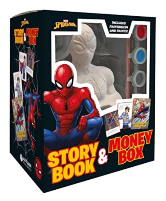 Marvel Spider-Man: Story Book & Money Box, Paperback / softback Book