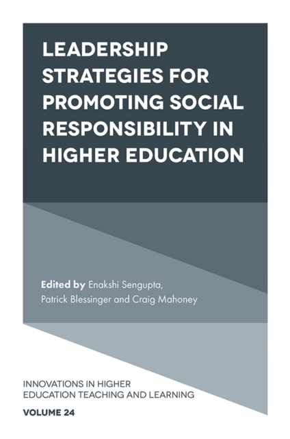 Leadership Strategies for Promoting Social Responsibility in Higher Education, PDF eBook