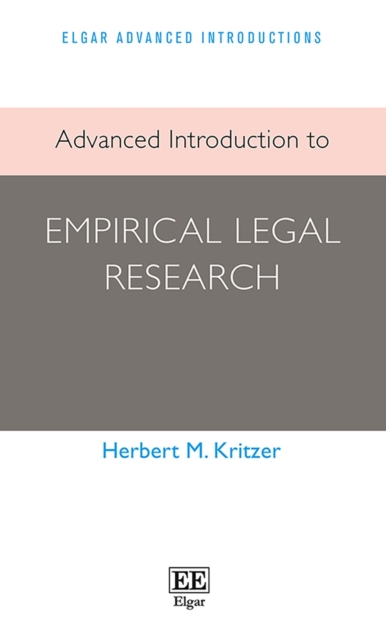 Advanced Introduction to Empirical Legal Research, EPUB eBook