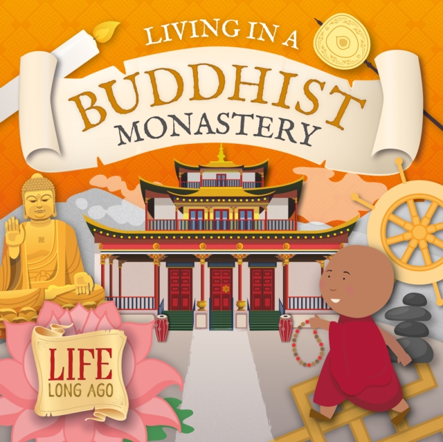Living in a Buddhist Monastery, Hardback Book