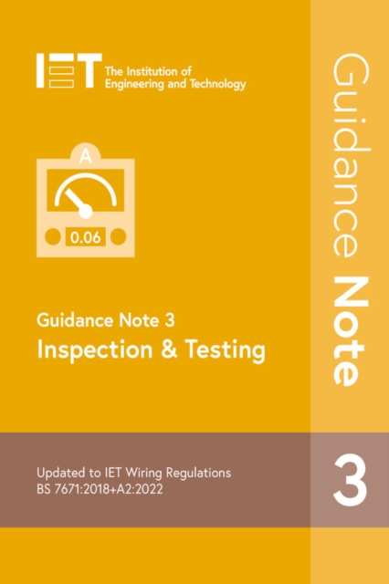 Guidance Note 3: Inspection & Testing, Paperback / softback Book