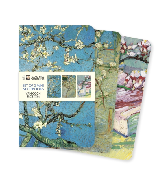 Vincent van Gogh: Blossom Set of 3 Mini Notebooks, Notebook / blank book Book