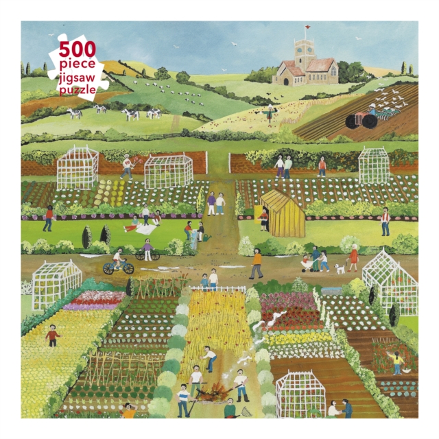 Adult Jigsaw Puzzle Judy Joel: Allotments, 2012 (500 pieces) : 500-piece Jigsaw Puzzles, Jigsaw Book