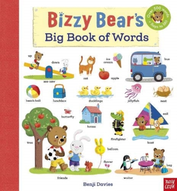 Bizzy Bear's Big Book of Words, Board book Book